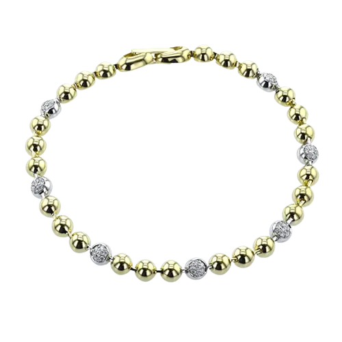 ZB863-Y Bracelet in 14k Gold with Diamonds