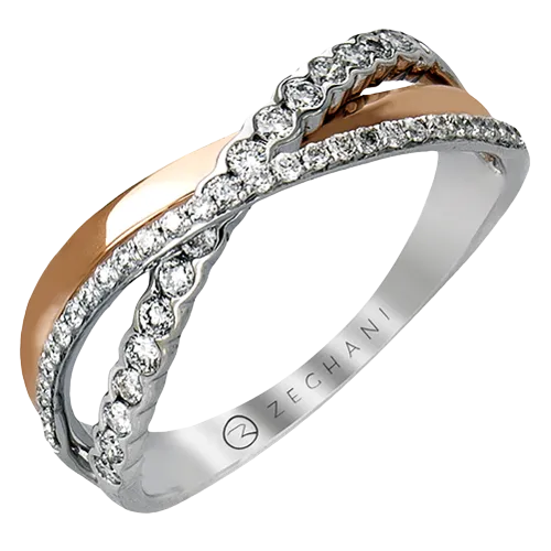 ZR559 Right Hand Ring in 14k Gold with Diamonds